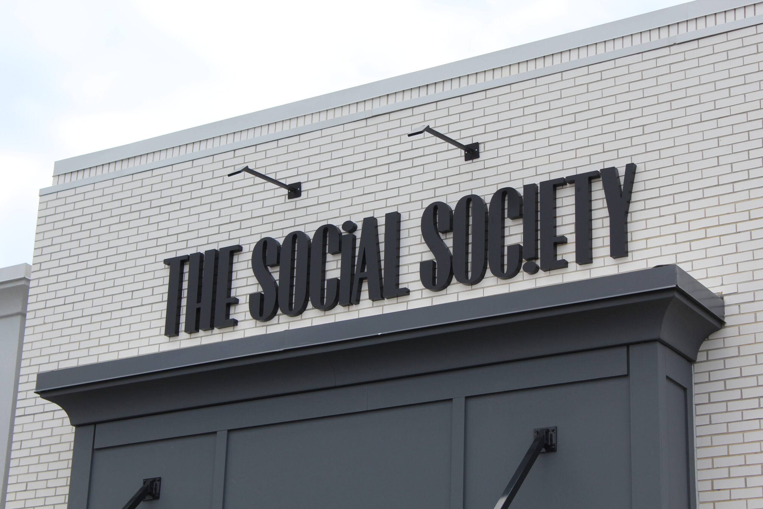 The Social Society Non-Illuminated Wall Sign